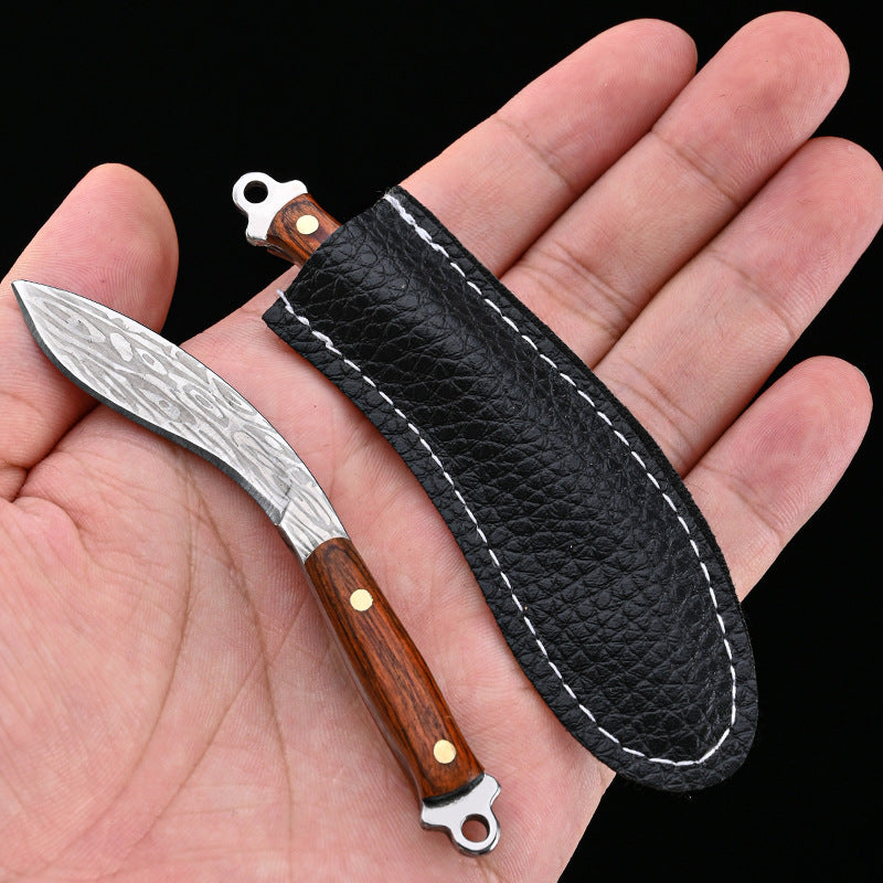 Non-folding mini cutting knife small kitchen knife