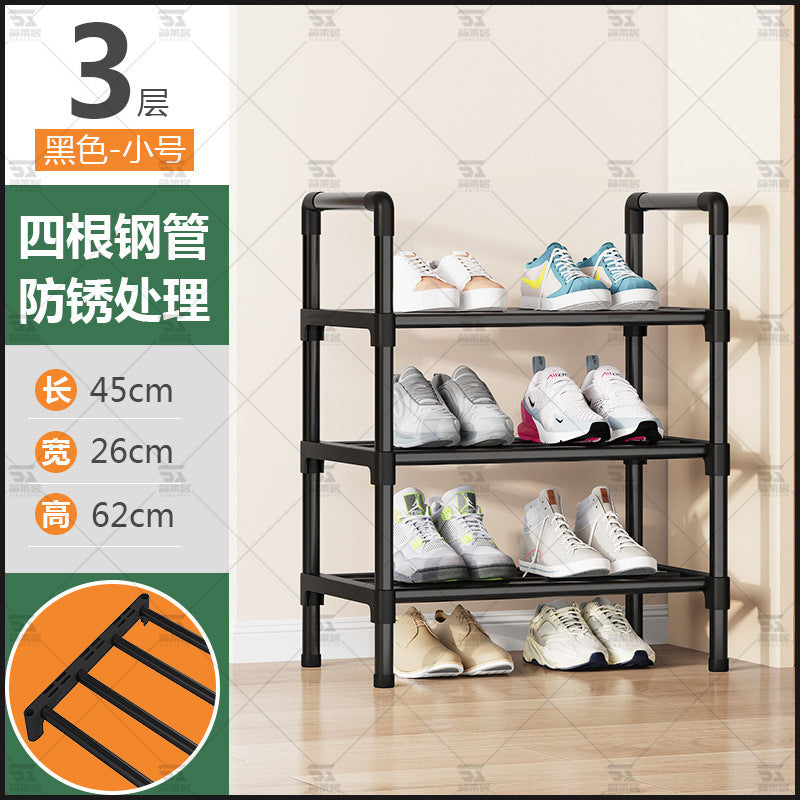 Shoe rack entrance multi-layer household interior