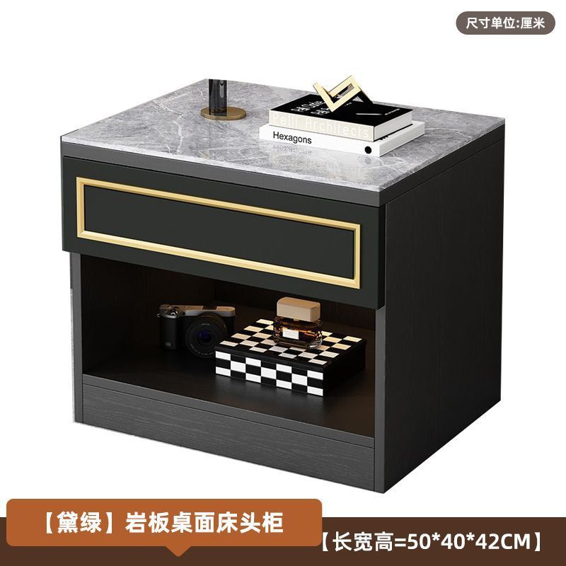 night stand Modern simple rock slab bedside table 20 * 16 * 17 inch