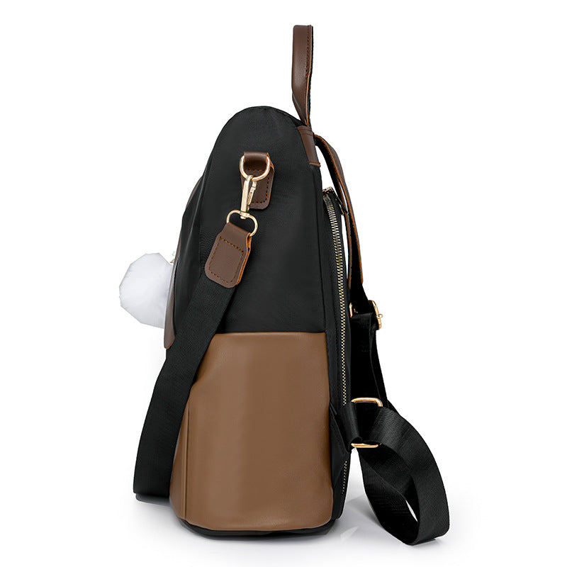Female travel PU backpack