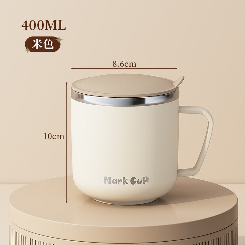 Water cup with lid 304 stainless steel