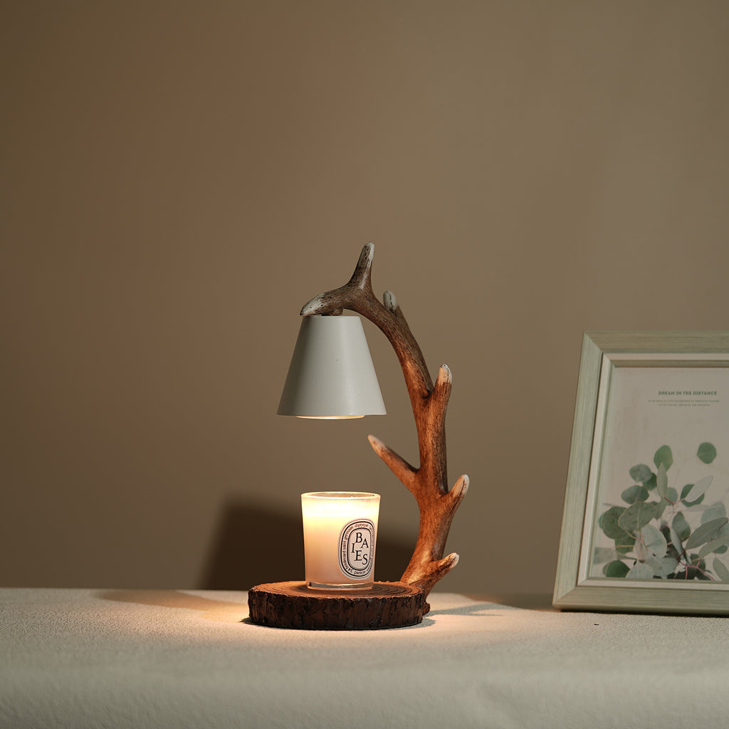 Antlers aromatherapy candle warmer lamp