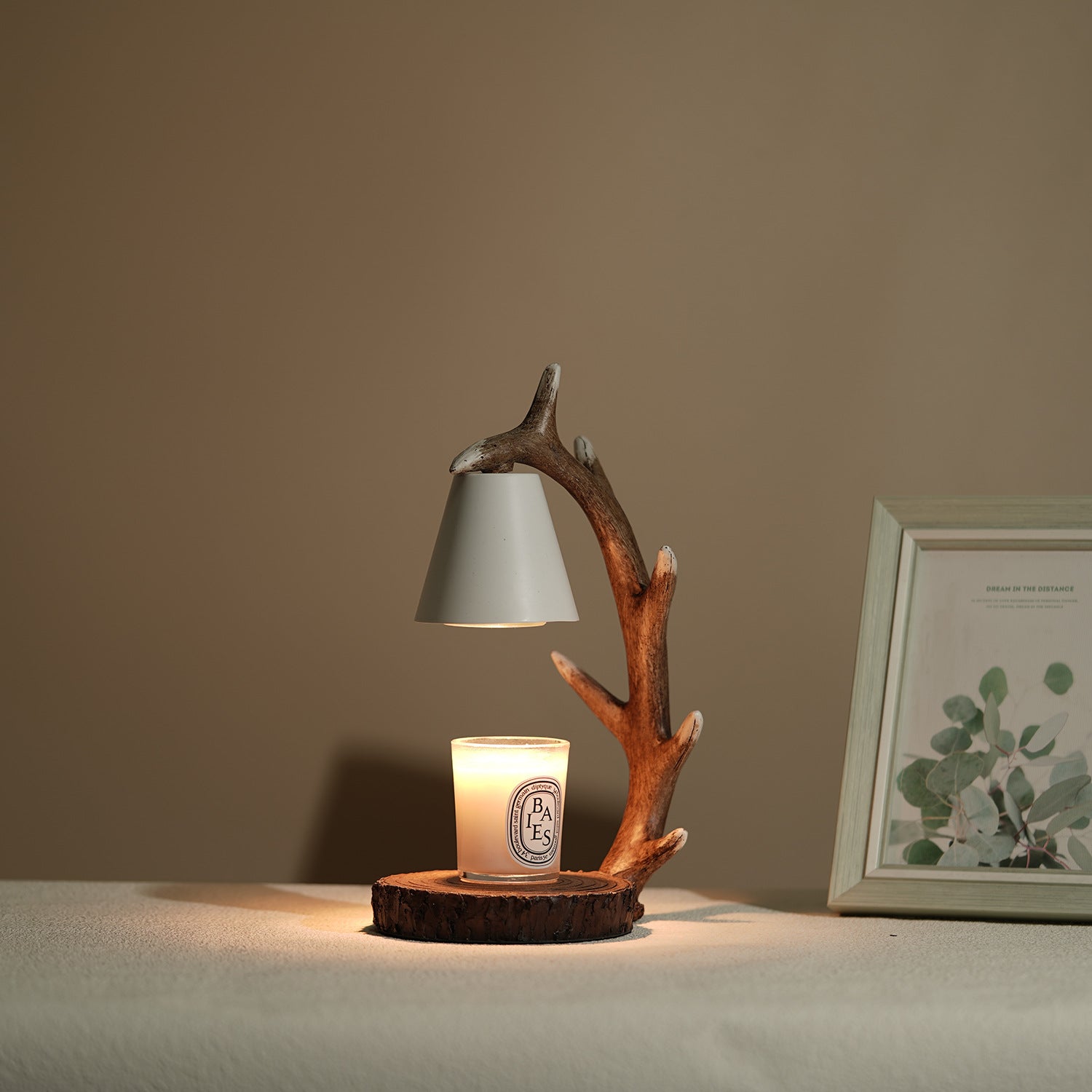 Antlers aromatherapy candle warmer lamp
