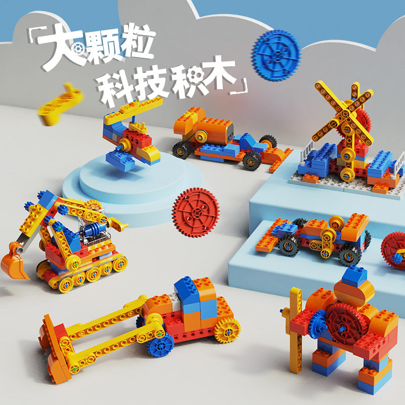 Compatible with big brand building block sets