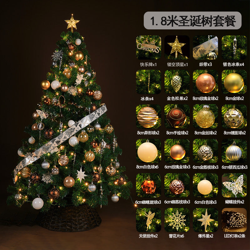 Luxury home Christmas tree