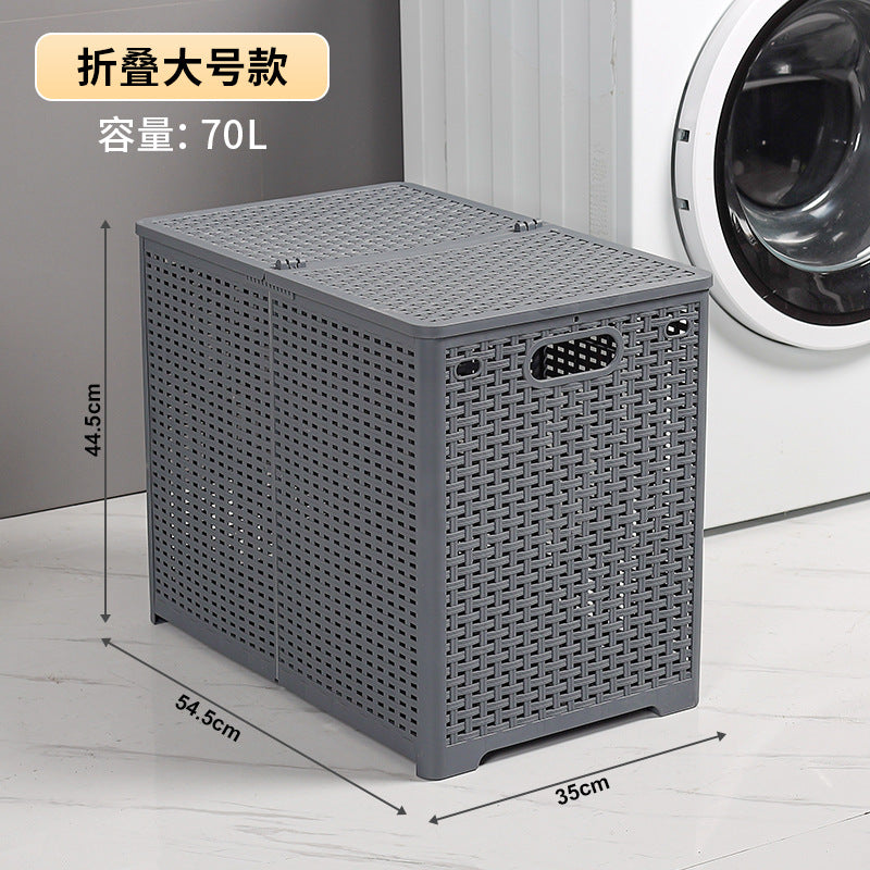 Storage basket Bathroom laundry basket Foldable storage basket