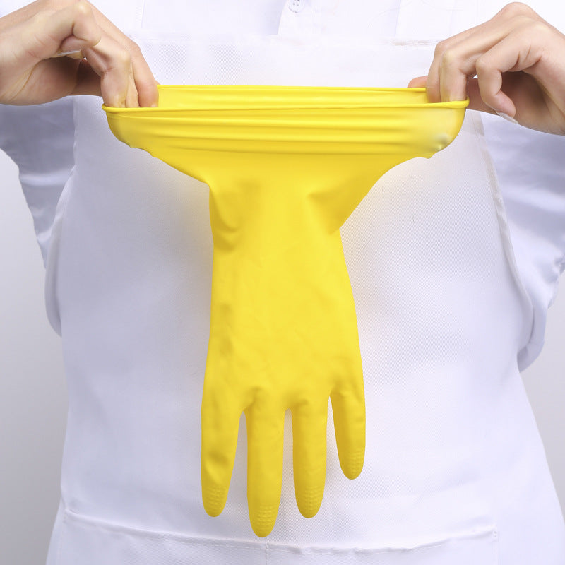Thickened beef tendon latex gloves