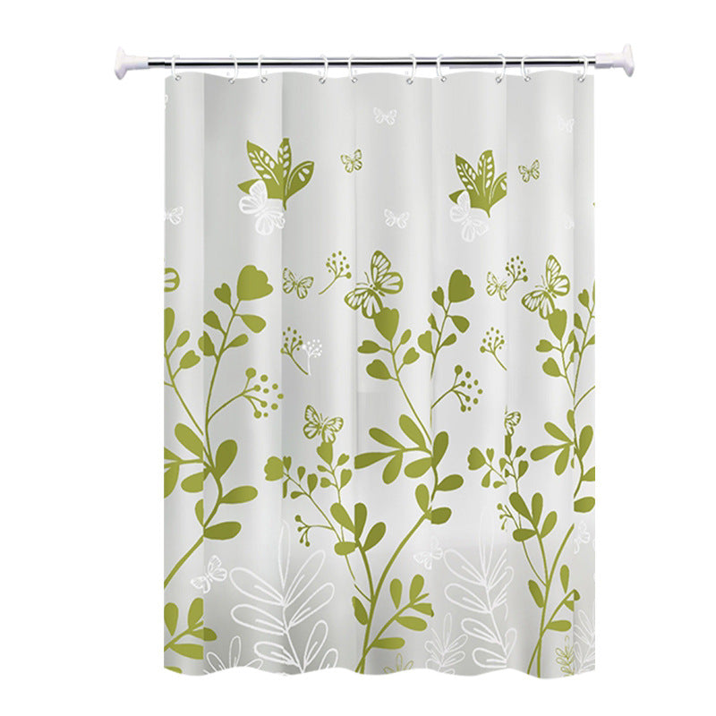 Shower curtain metal buttonhole, send hanging ring