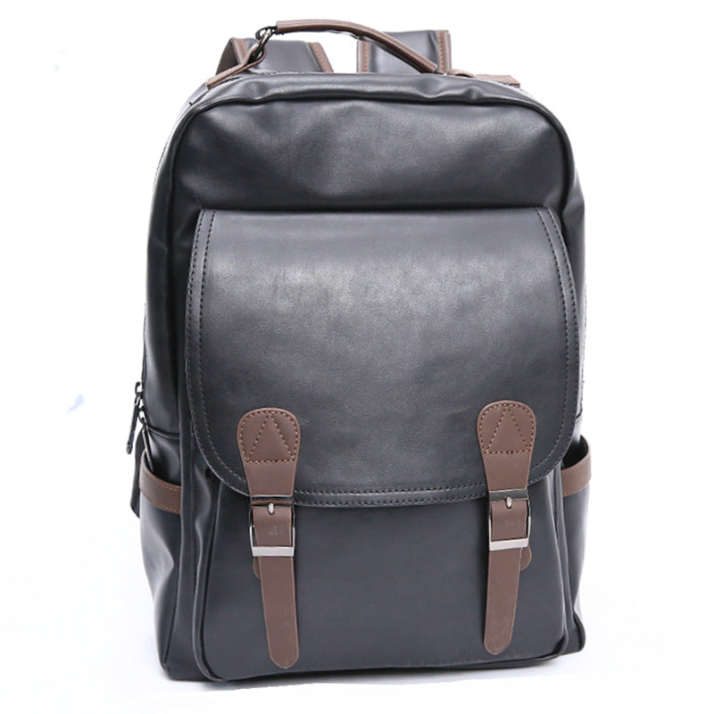 PU Back Backpack USB Charging Backpack