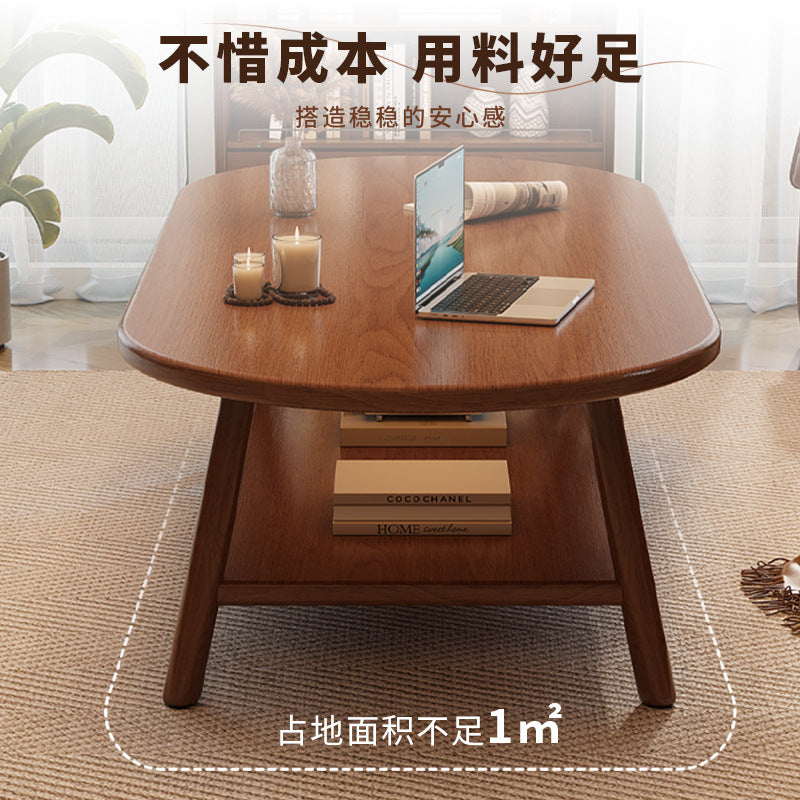 Double coffee table living room home coffee table