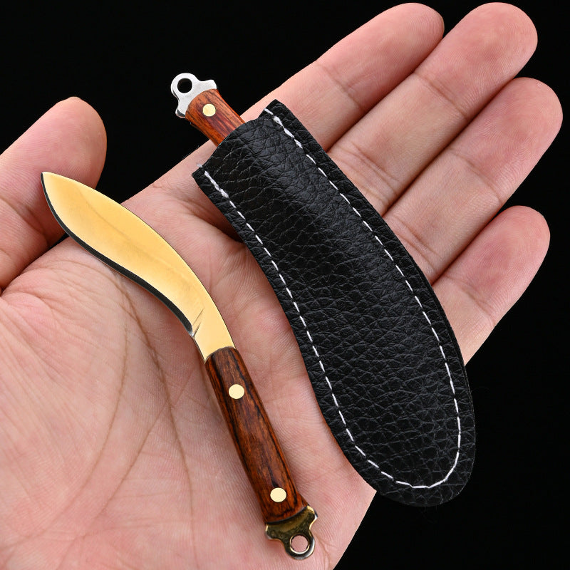 Non-folding mini cutting knife small kitchen knife