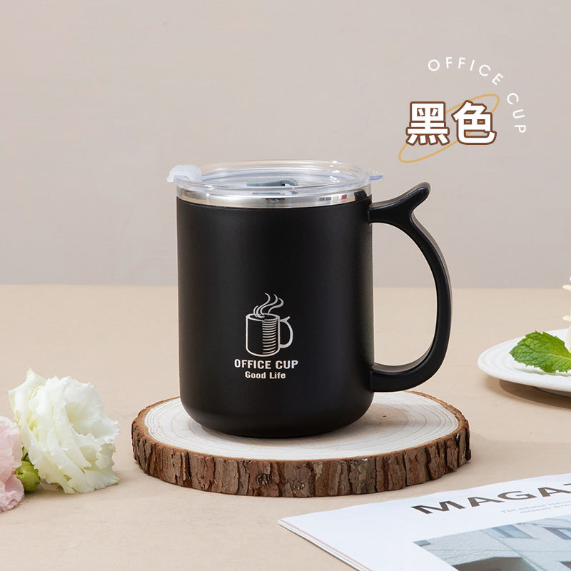 Water cup with lid 304 stainless steel