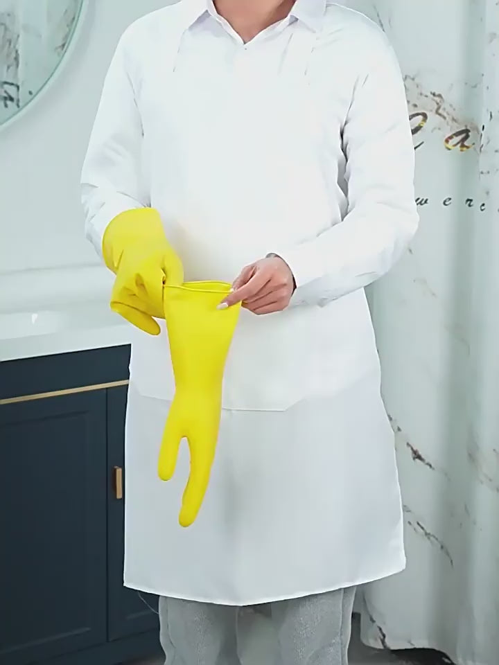 Thickened beef tendon latex gloves