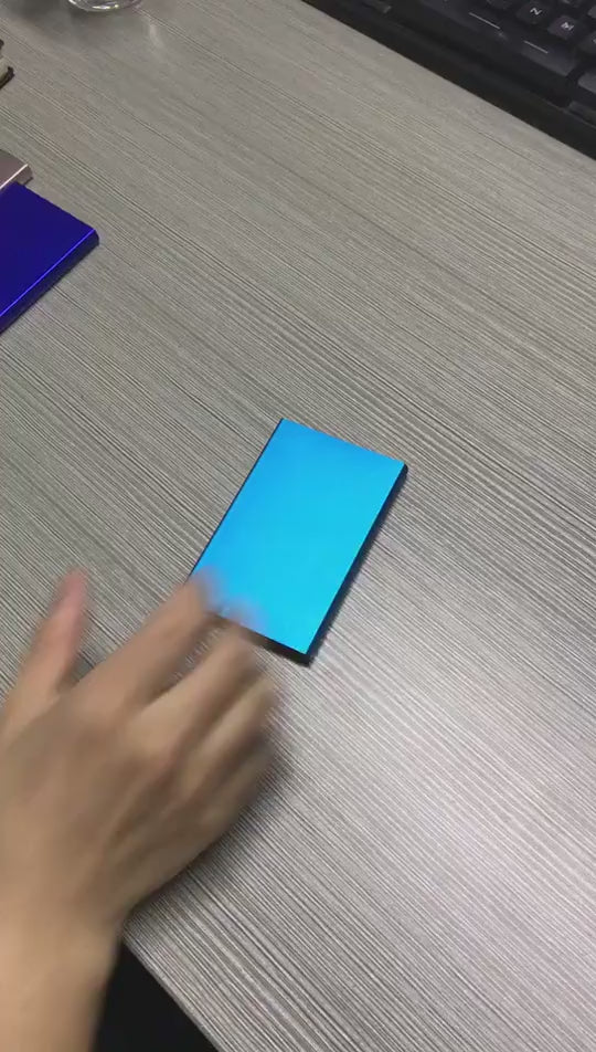 Metal card bag male anti-magnetic aluminum alloy