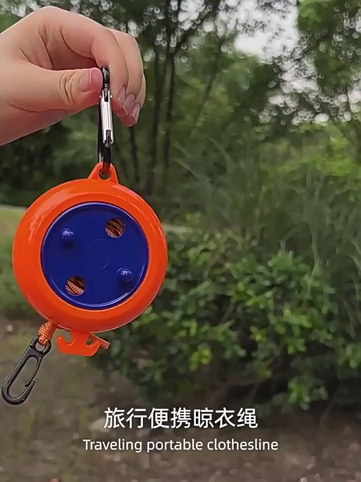 portable travel clothesline 33 ft