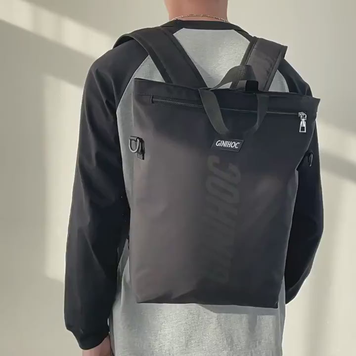 Double shoulder crossbody bag