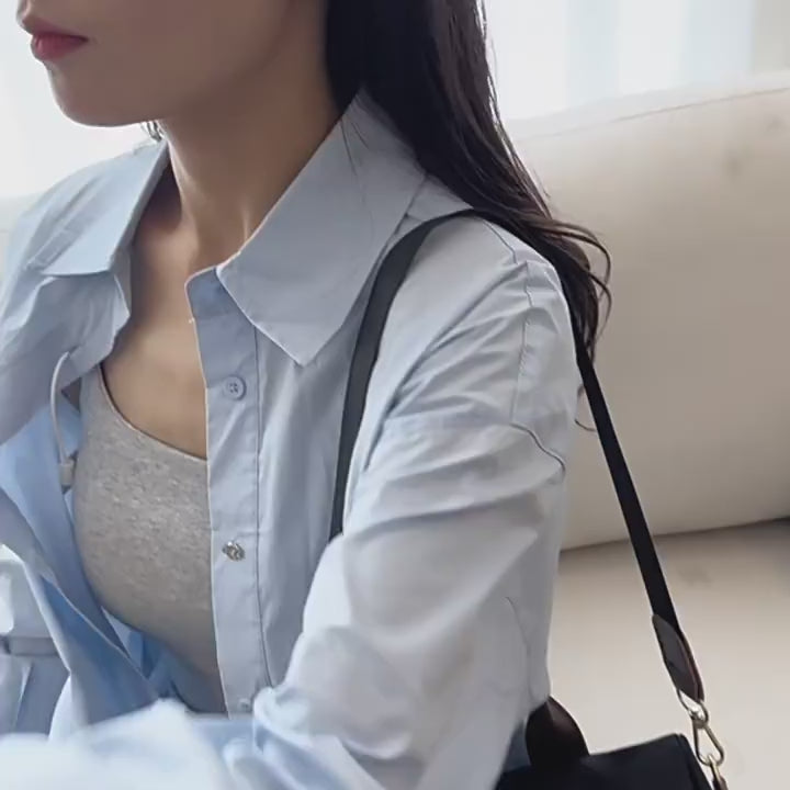 Female travel PU backpack